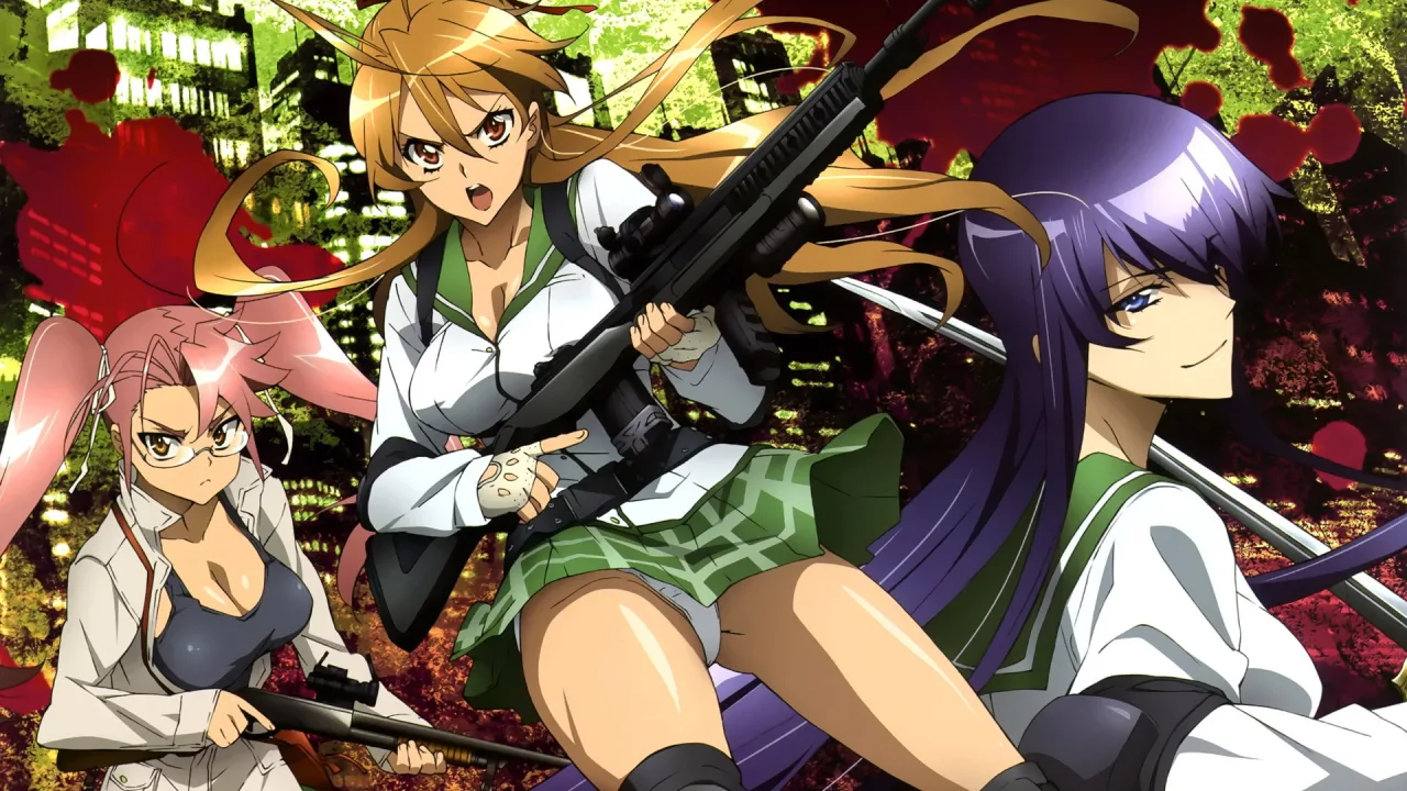学園黙示録 HIGHSCHOOL OF THE DEAD 1080p İndir - görsel 10