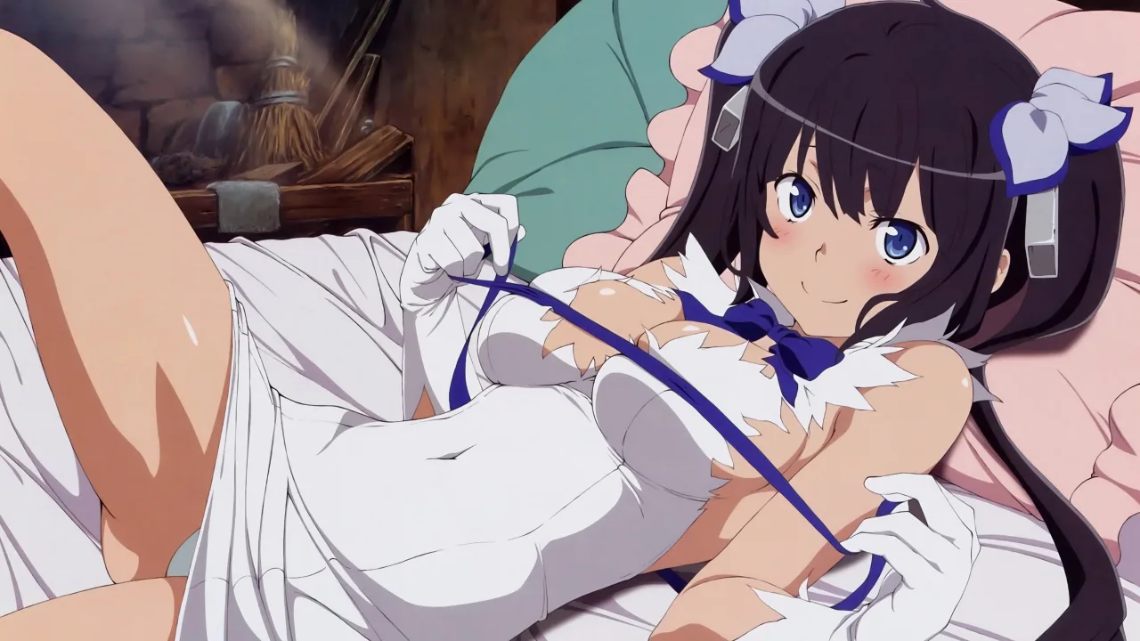 Is It Wrong to Try to Pick Up Girls in a Dungeon?  1080p İndir - görsel 2