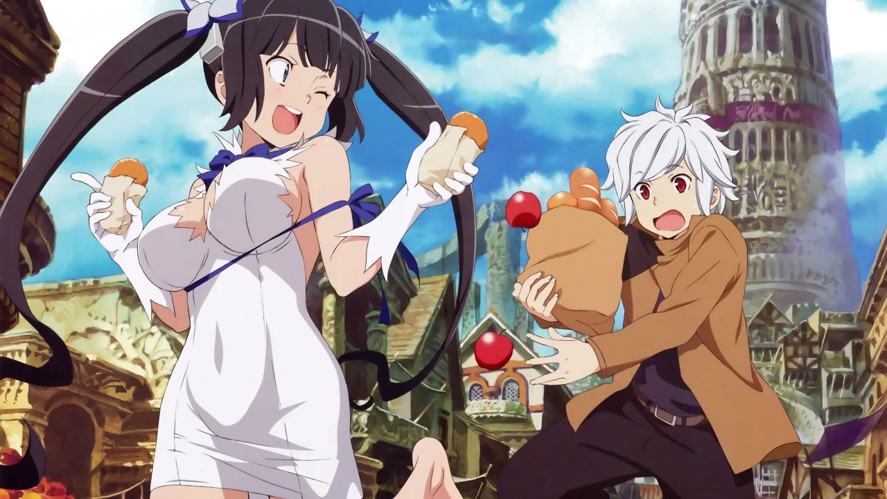 Is It Wrong to Try to Pick Up Girls in a Dungeon?  1080p İndir - görsel 4