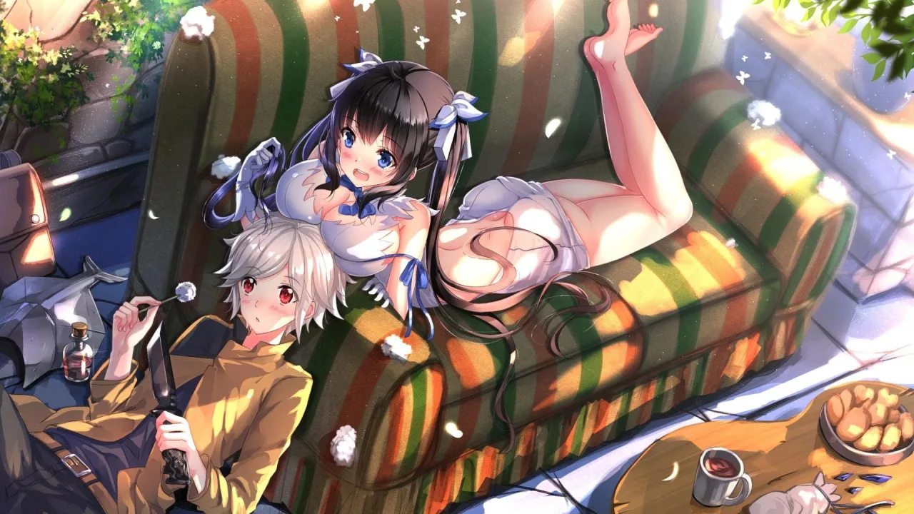 Is It Wrong to Try to Pick Up Girls in a Dungeon?  1080p İndir - görsel 7
