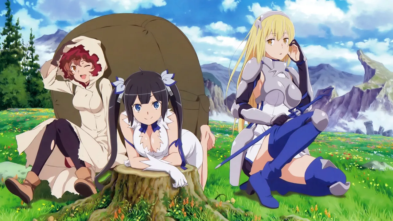 Is It Wrong to Try to Pick Up Girls in a Dungeon?  1080p İndir - görsel 9