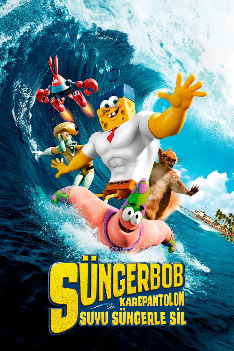 SüngerBob KarePantolon: Suyu Süngerle Sil İndir - görsel 11