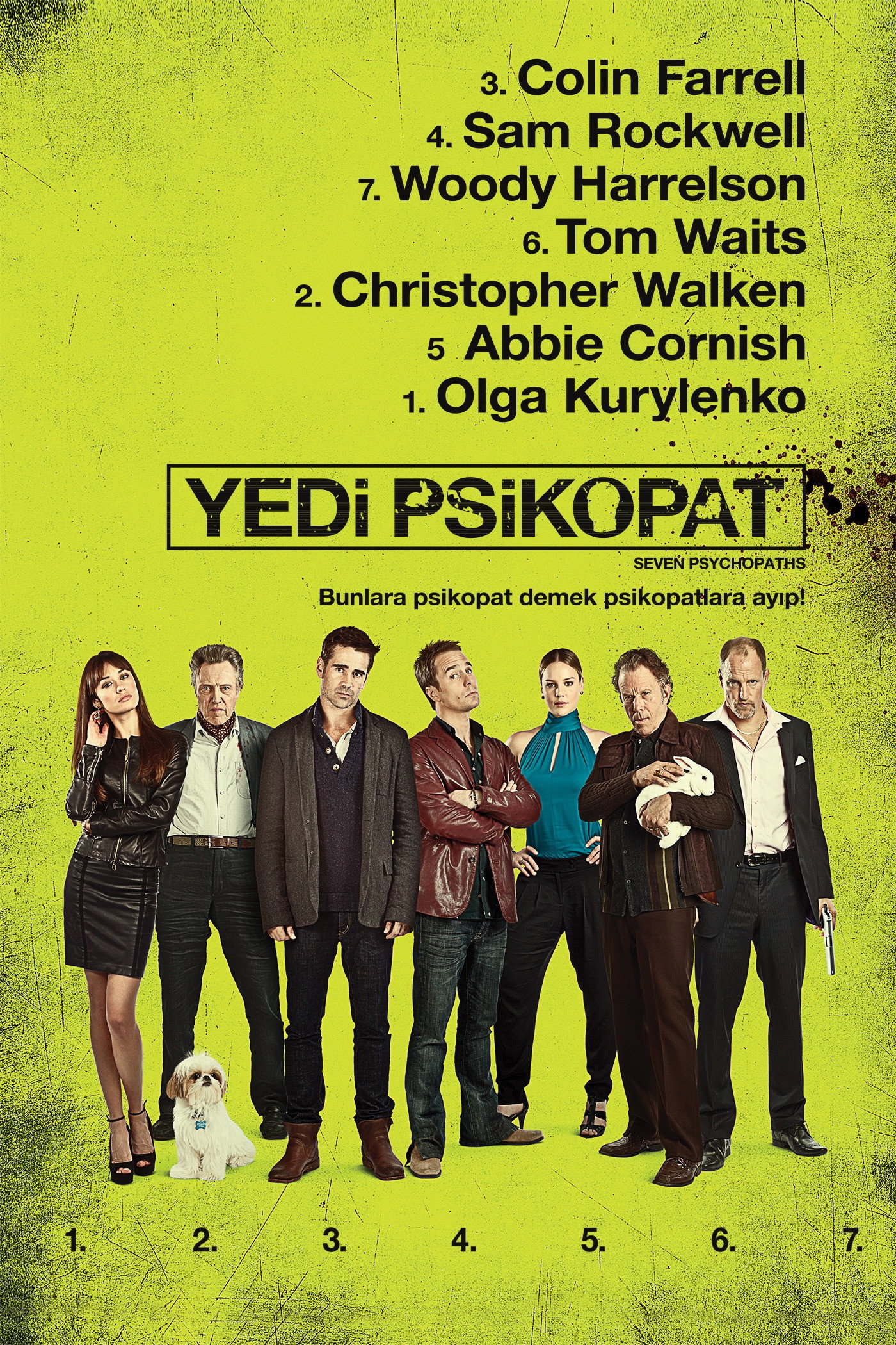 Yedi Psikopat İndir