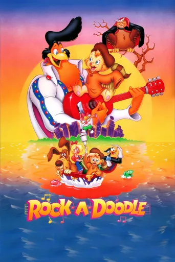 Köpek ve Arkadaşlarının Yeni Maceraları./ Rock-A-Doodle İndir posteri