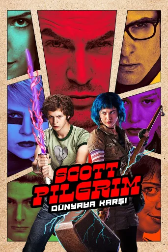 Scott Pilgrim Dünyaya Karşı İndir posteri