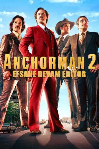 Anchorman 2: Efsane Devam Ediyor İndir posteri
