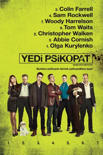 Yedi Psikopat İndir posteri