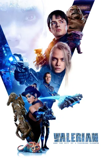 Valerian ve Bin Gezegen İmparatorluğu İndir posteri