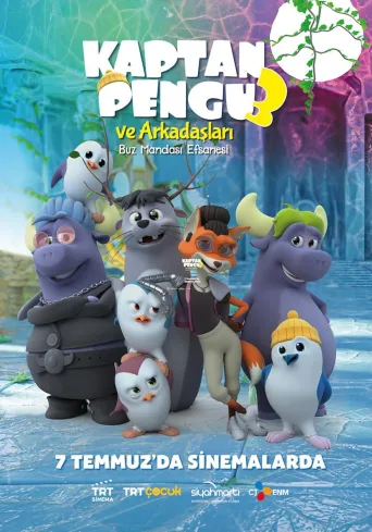 Kaptan Pengu ve Arkadaşları 3: Buz Mandası Efsanesi İndir posteri