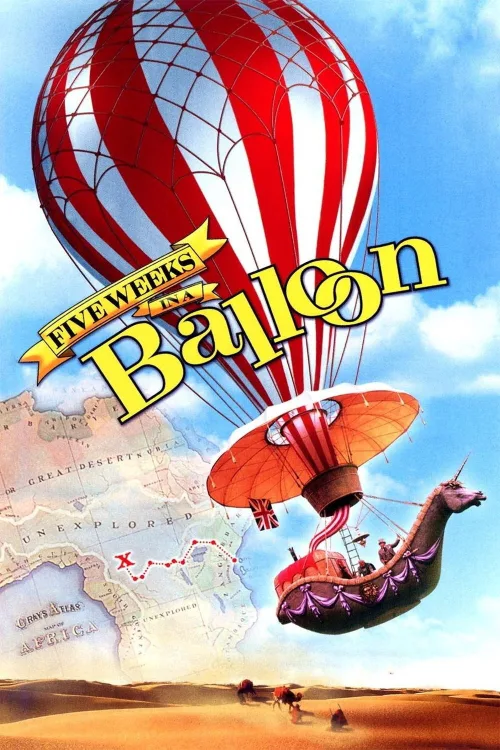 Five Weeks in a Balloon İndir posteri