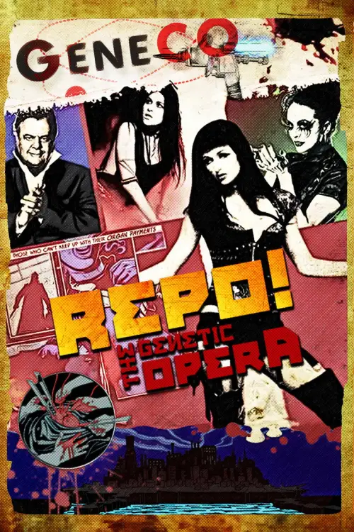 Repo! The Genetic Opera posteri