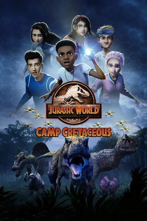 Jurassic World Kretase Kampı 1080p İndir posteri
