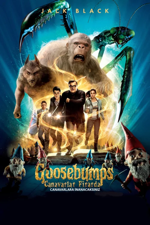 Goosebumps: Canavarlar Firarda İndir posteri