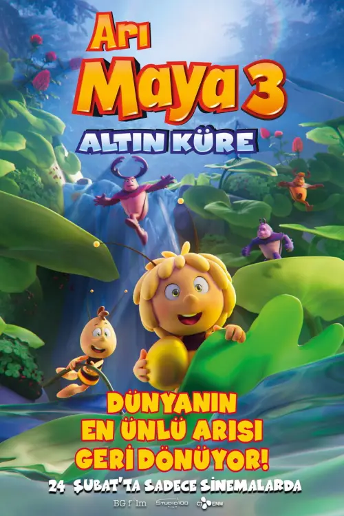 Arı Maya 3: Altın Küre posteri