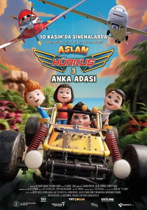 Aslan Hürkuş 3: Anka Adası İndir posteri