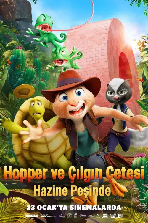 Hopper ve Çılgın Çetesi Hazine Peşinde posteri