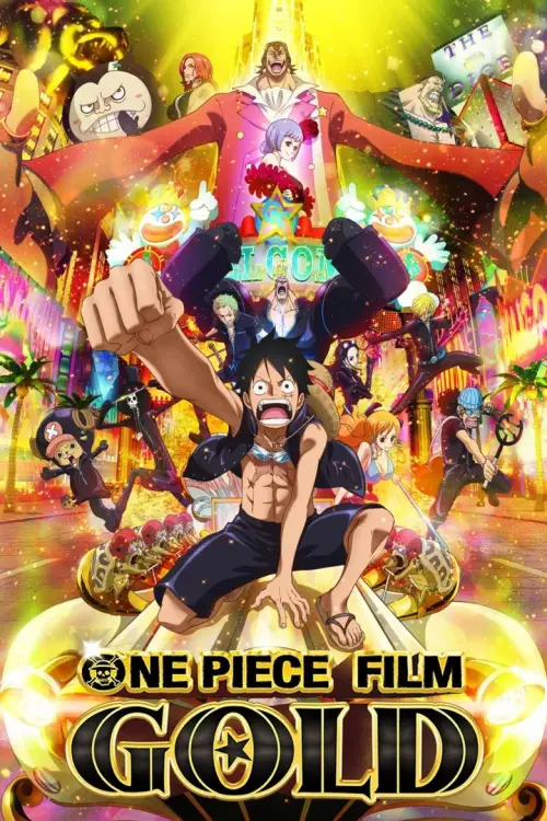 One Piece Film: Gold posteri